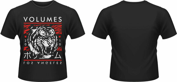 T-shirt Volumes T-shirt Tiger Noir S - 3