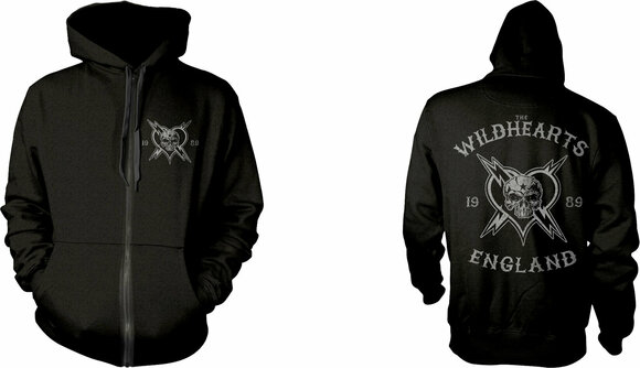 Sudadera The Wildhearts Sudadera England 1989 Black M - 3