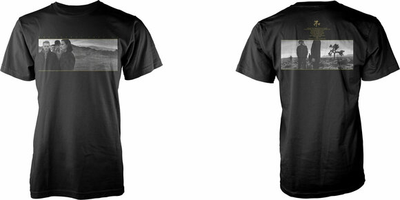 T-shirt U2 T-shirt Joshua Tree Organic Preto M - 3