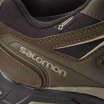 Mens Outdoor Shoes Salomon X Ultra 3 Ltr GTX Delicioso/Bungee Cord/Vintage Kaki 45 1/3 Mens Outdoor Shoes - 6