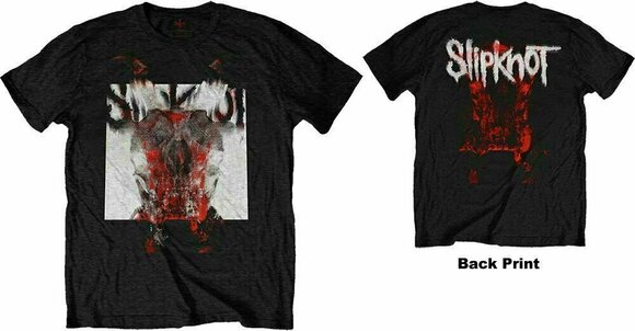T-Shirt Slipknot T-Shirt Devil Single - Logo Blur Unisex Black S - 3