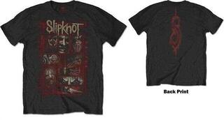 T-Shirt Slipknot Sketch Boxes Black 2XL T-Shirt - 2