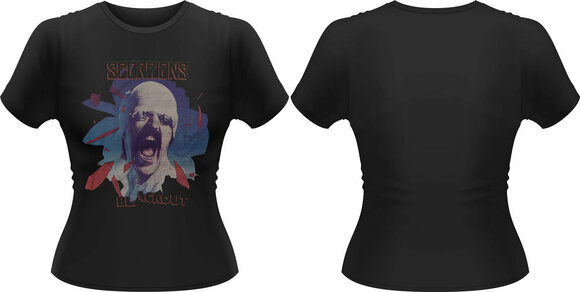 T-Shirt Scorpions Black Out Black 2XL T-Shirt - 3