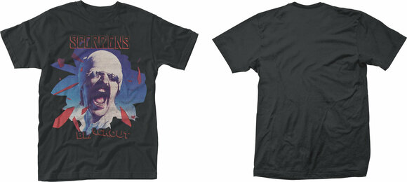 Majica Scorpions Majica Black Out Black L - 3