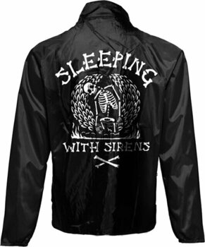 Jacket Sleeping With Sirens Jacket Skeleton Windcheater Black M - 2