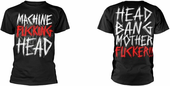 T-shirt Machine Head Bang Your Head Black 2XL T-shirt - 3