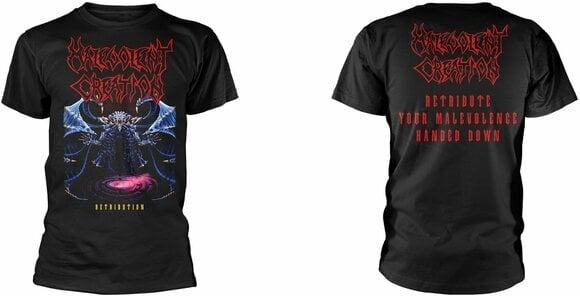 Shirt Malevolent Creation Shirt Creation Retribution Heren Black M - 3
