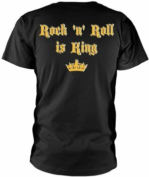 T-Shirt Neuronspoiler T-Shirt Rock N Roll Is King Herren Black S - 2