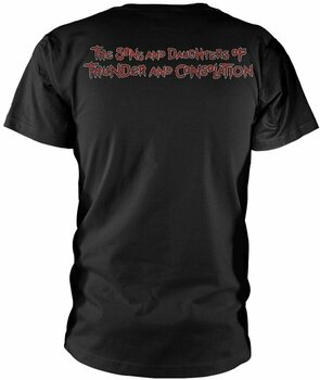 T-Shirt New Model Army T-Shirt Thunder And Consolation Schwarz S - 2