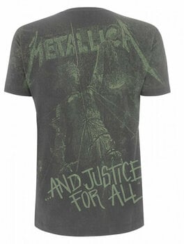 T-Shirt Metallica T-Shirt And Justice For All Herren Grey L - 2