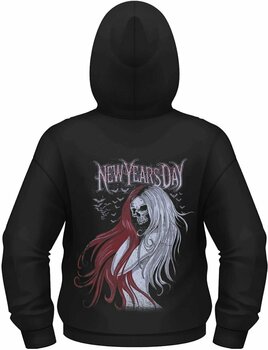 Majica New Years Day Majica Long Hair Skull Black M - 2