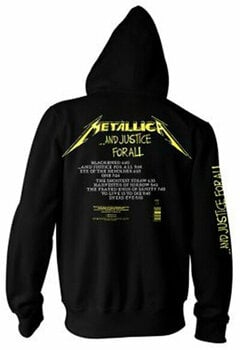 Sudadera Metallica Sudadera And Justice For All Black S - 2