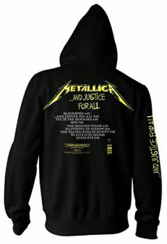 Hoodie Metallica Hoodie And Justice For All Black L - 2