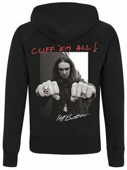 Pulóver Metallica Pulóver Cliff Burton Fists Black M - 2