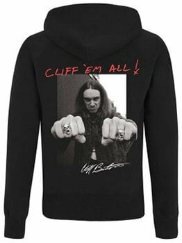 Hoodie Metallica Cliff Burton Fists Black L Hoodie - 2