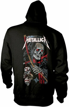 Felpa con cappuccio Metallica Felpa con cappuccio Death Reaper Black XL - 2