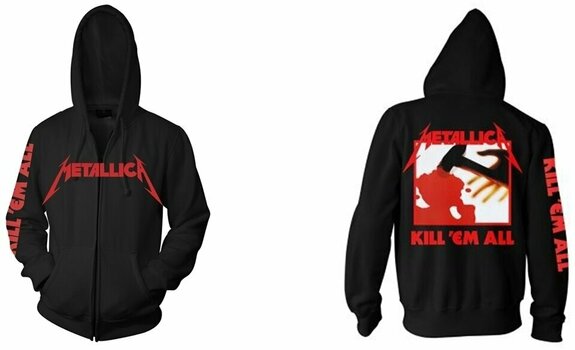 Capuchon Metallica Capuchon Kill Em All Black XL - 3