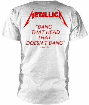 Skjorta Metallica Skjorta Kill Em All Herr White S - 2