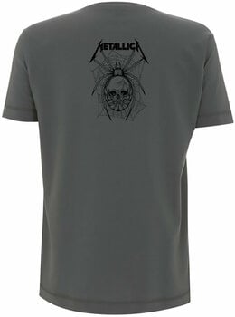 T-Shirt Metallica T-Shirt Spider All Over Grey 2XL - 2