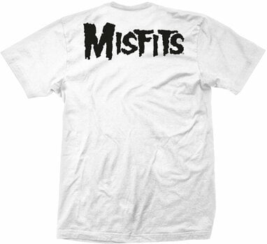 Maglietta Misfits Maglietta All Over Skull Maschile White L - 2