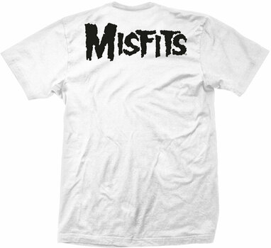 Camiseta de manga corta Misfits Camiseta de manga corta All Over Skull Blanco 2XL - 2