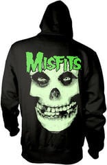 Дреха с качулка Misfits Glow Jurek Skull Black - 1