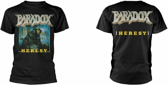 Camiseta de manga corta Paradox Camiseta de manga corta Heresy Hombre Black L - 3