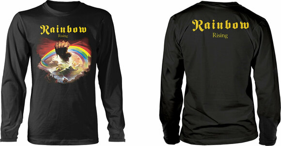 Shirt Rainbow Shirt Rising Heren Zwart S - 3