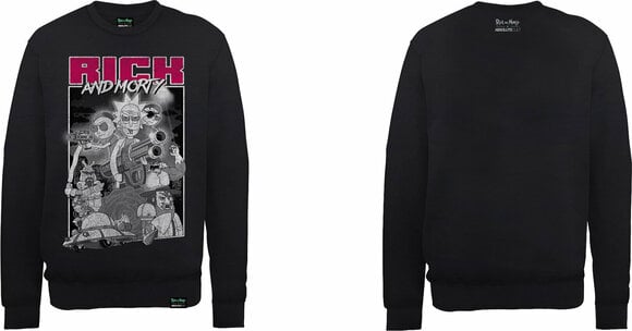 Kapuco Rick And Morty Kapuco X Absolute Cult Guns Black L - 3