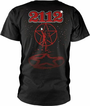T-Shirt Rush T-Shirt 2112 Male Black S - 2