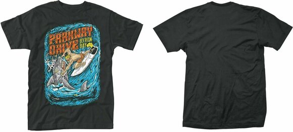 T-shirt Parkway Drive T-shirt Shark Punch Homme Noir M - 2