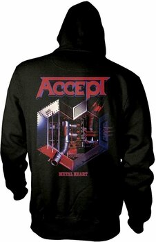 Hættetrøje Accept Hættetrøje Metal Heart 1 Black 3XL - 2