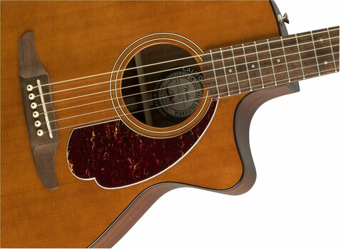 Guitare acoustique-électrique Fender FSR Newporter Player WN Mocha - 4