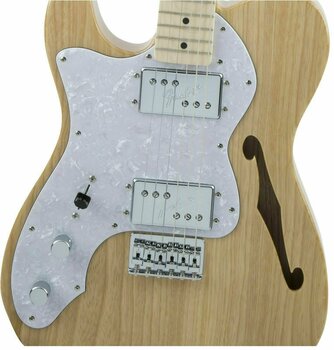Electric guitar Fender MIJ Traditional '70s Telecaster Thinline MN Natural LH - 3