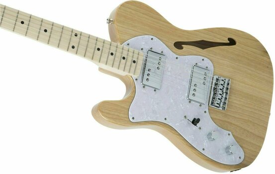 Guitare électrique Fender MIJ Traditional '70s Telecaster Thinline MN Natural LH - 5