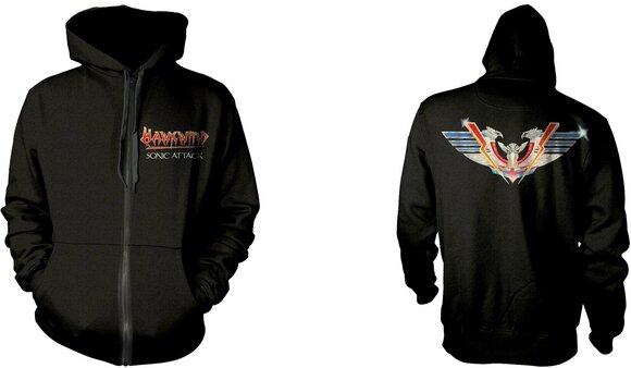 Hoodie Hawkwind Sonic Attack Black 2XL Hoodie - 3