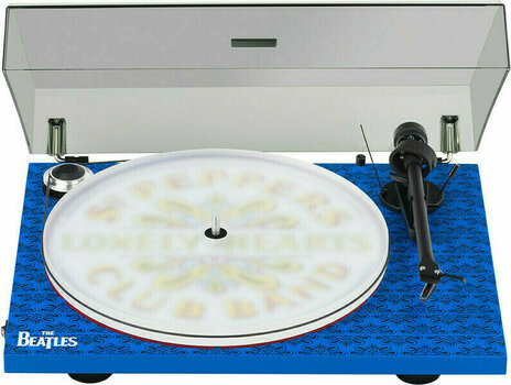 Tocadiscos Pro-Ject Essential III Sgt. Peppers Drum Recordplayer OM 10 Blue - 3