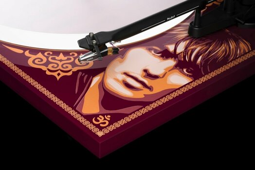 Levysoitin Pro-Ject George Harrison Recordplayer OM 10 Red - 4