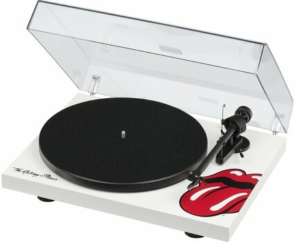 Casetofon Pro-Ject Rolling Stones Recordplayer OM 10 White - 2