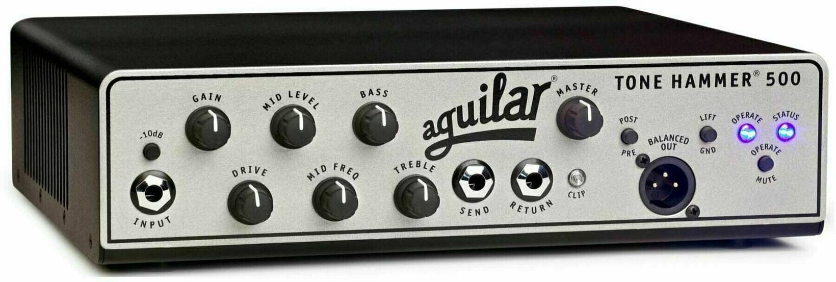 Aguilar Tone Hammer 500 Solid-State Bass Amplifier - Muziker