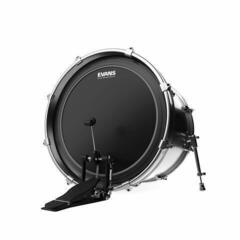 Parche de tambor Evans BD22EMADONX EMAD Onyx Coated 22" Parche de tambor - 1