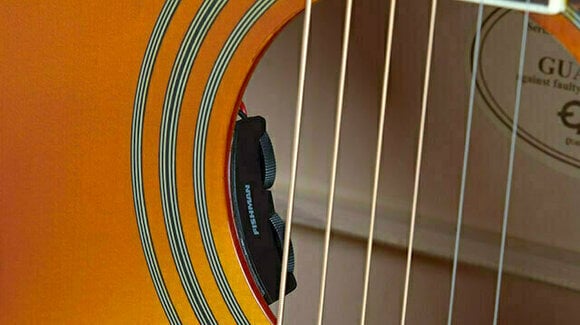electro-acoustic guitar Epiphone DOVE PRO Violin Burst - 2