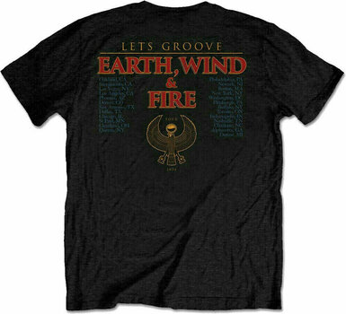 Shirt Earth, Wind & Fire Shirt Unisex Let's Groove Unisex Black XL - 2