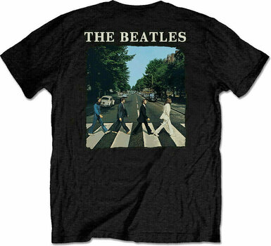 Maglietta The Beatles Maglietta Abbey Road & Logo Nero L - 2
