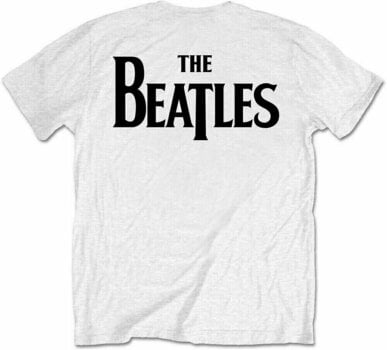 Majica The Beatles Majica Drop T Logo Bela M - 2