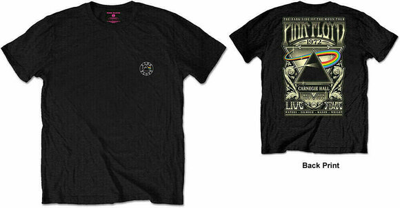T-Shirt Pink Floyd T-Shirt Carnegie Hall Unisex Black L - 3