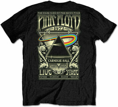 T-Shirt Pink Floyd T-Shirt Carnegie Hall Unisex Black S - 2