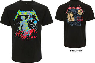 T-shirt Metallica And Justice For All (Original) Black S T-shirt - 2