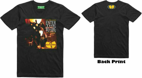 T-Shirt Wu-Tang Clan T-Shirt Enter The Wu-Tang Black S - 3