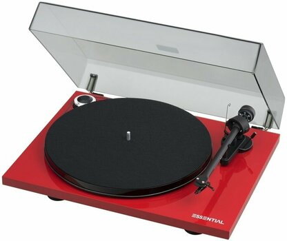 Levysoitin Pro-Ject Essential III Phono + OM 10 High Gloss Red - 2